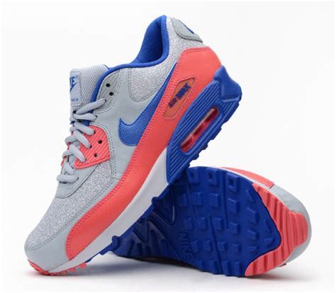 Nike WMNS Air Max 90 – Light Magnet Grey – Hyper Cobalt – 